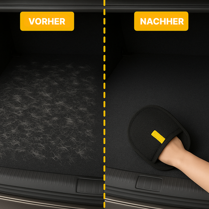 Elektrostatischer Haarentfernungshandschuh für Tiere