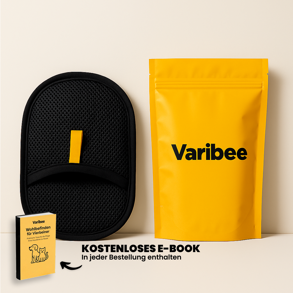 Elektrostatischer Haarentfernungshandschuh für Tiere